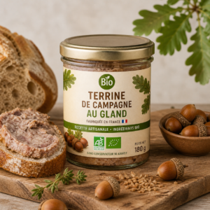 terrine de campagne au gland bio